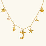 Collar con Inicial Avaria Ocean