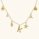 Collar con Inicial Avaria Ocean