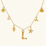 Collar con Inicial Avaria Ocean
