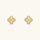 CLOVER | PENDIENTES DE ORO