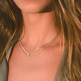 Collar Talia de Dos Tonos