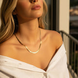 Collar Elysian Gold Herringbone
