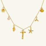 Collar con Inicial Avaria Ocean