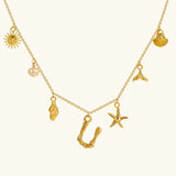 Collar con Inicial Avaria Ocean