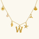 Collar con Inicial Avaria Ocean