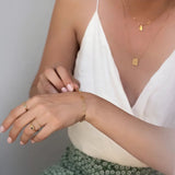 Pulsera de Clip de Papel Eloise Oro