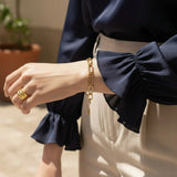 Pulsera de Cadena de Diamante Coralie