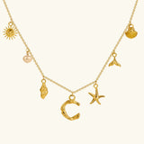 Collar con Inicial Avaria Ocean