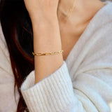 Pulsera de Clip de Papel Eloise Oro