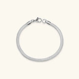 Pulsera Herringbone Vida Oro