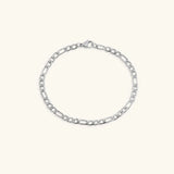 Pulsera de Cadena de Oro Saturno