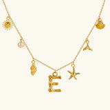 Collar con Inicial Avaria Ocean