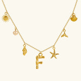 Collar con Inicial Avaria Ocean