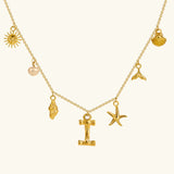 Collar con Inicial Avaria Ocean