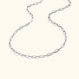 Collar de Cadena de Oro Ámbar