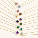 Collar de Piedra de Nacimiento Amelia