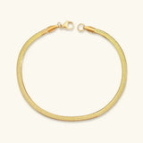 Pulsera Herringbone Vida Oro