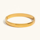 Brazalete Grande Apilable Melina en Oro