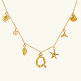 Collar con Inicial Avaria Ocean