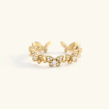 Anillo de Oro Colleen Mariposa