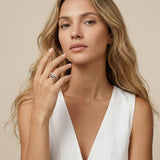Anillo de Diamantes Apilados Cosette