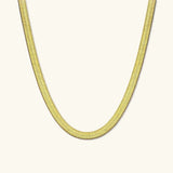 Collar Elysian Gold Herringbone