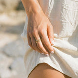 Anillo Apilable de Oro Dianne