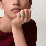 Anillo de Diamantes Apilados Cosette