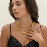 Collar de Cadena Gruesa Gianna