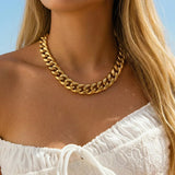 Collar de Cadena Gruesa Gianna