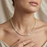 Collar de Tenis de Diamantes Wisteria