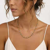 Collar de Oro Bicolor Addison