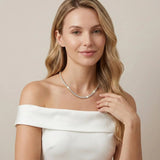Collar de Tenis de Diamantes Wisteria