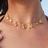 Collar con Inicial Avaria Ocean