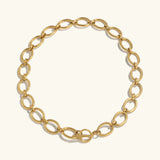 Collar de Cadena Gruesa de Oro Cielle