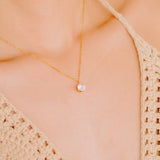 Collar de Oro Kyla Solitaire