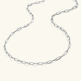 Collar de Cadena de Clip de Papel Nadia