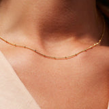 Collar de Cadena de Oro Julia