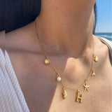 Collar con Inicial Avaria Ocean