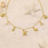Collar con Inicial Avaria Ocean