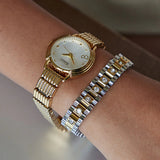 Pulsera de Reloj de Oro