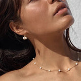 Collar de Perlas Doradas Nora