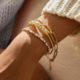 Pulsera de Cadena de Diamante Coralie