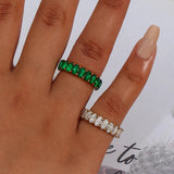Anillo de Simulante de Diamante Antoinette en Oro