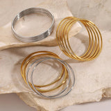 Conjunto de Pulseras Doradas Shannon