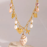 Collar de Perlas de Agua Dulce del Pacífico