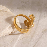 Anillo Amelina con Diamantes en Capas