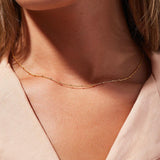 Collar de Cadena de Oro Julia