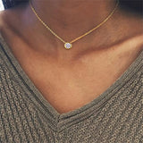 Collar de Piedra de Nacimiento Amelia