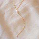 Collar con Borlas de Perlas Beatrice